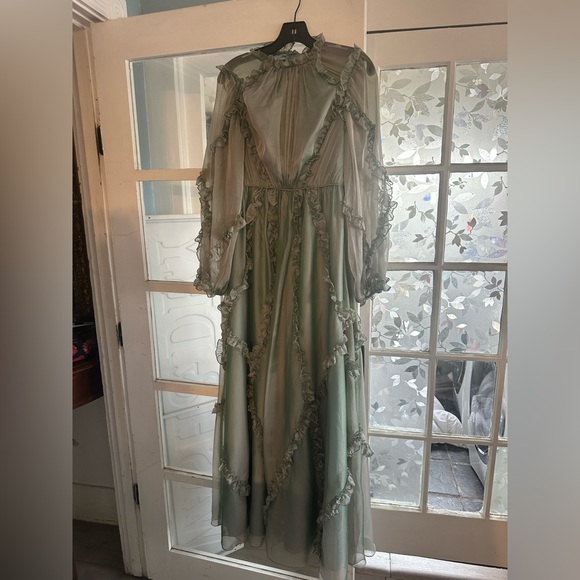 Mac Duggal Dresses & Skirts - ✔️#93B BNWT MAC DUGGAL Green Ruffled Dress #68823